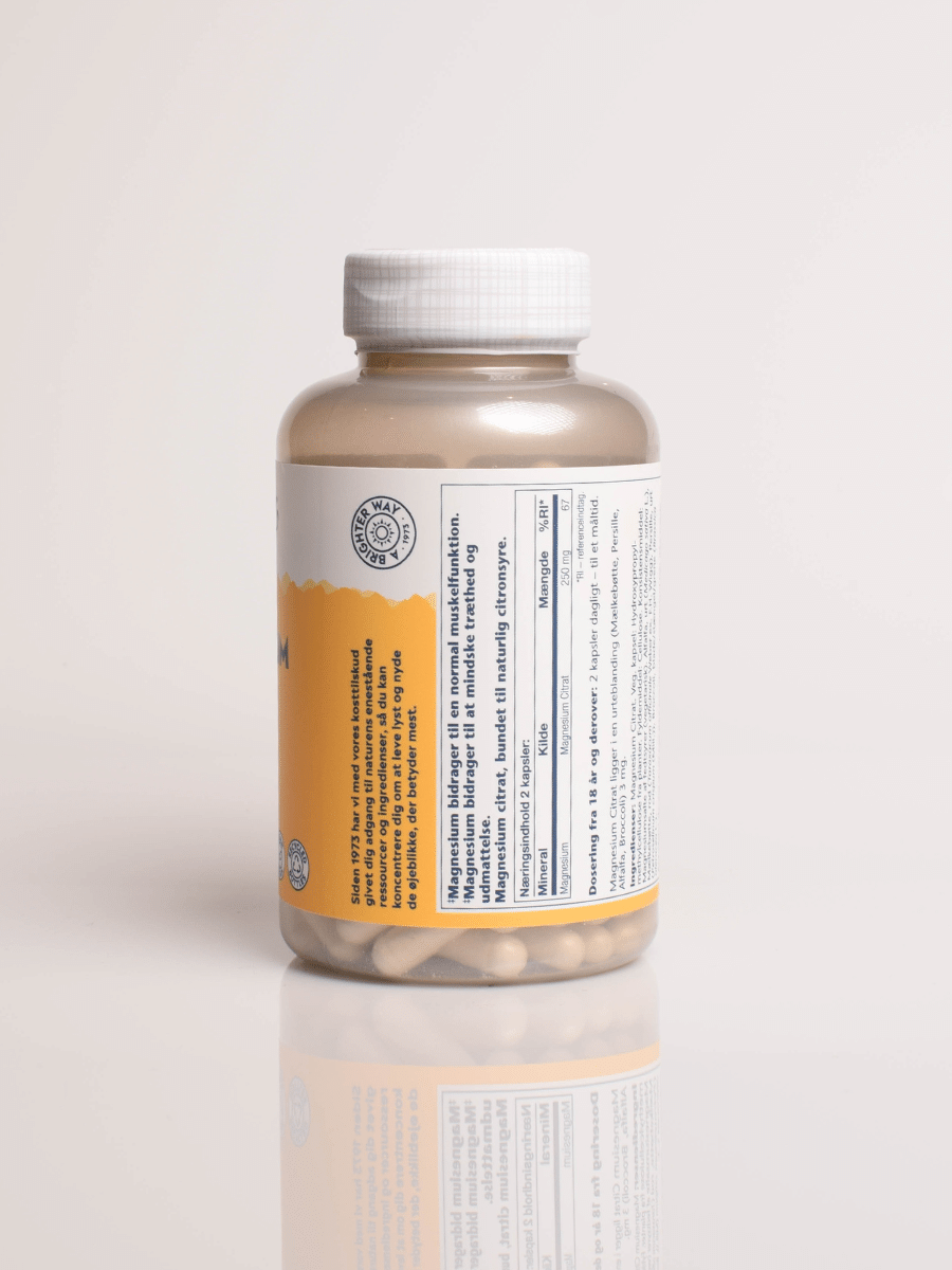 Magnesium Sitrat Solaray (90 kapsler)