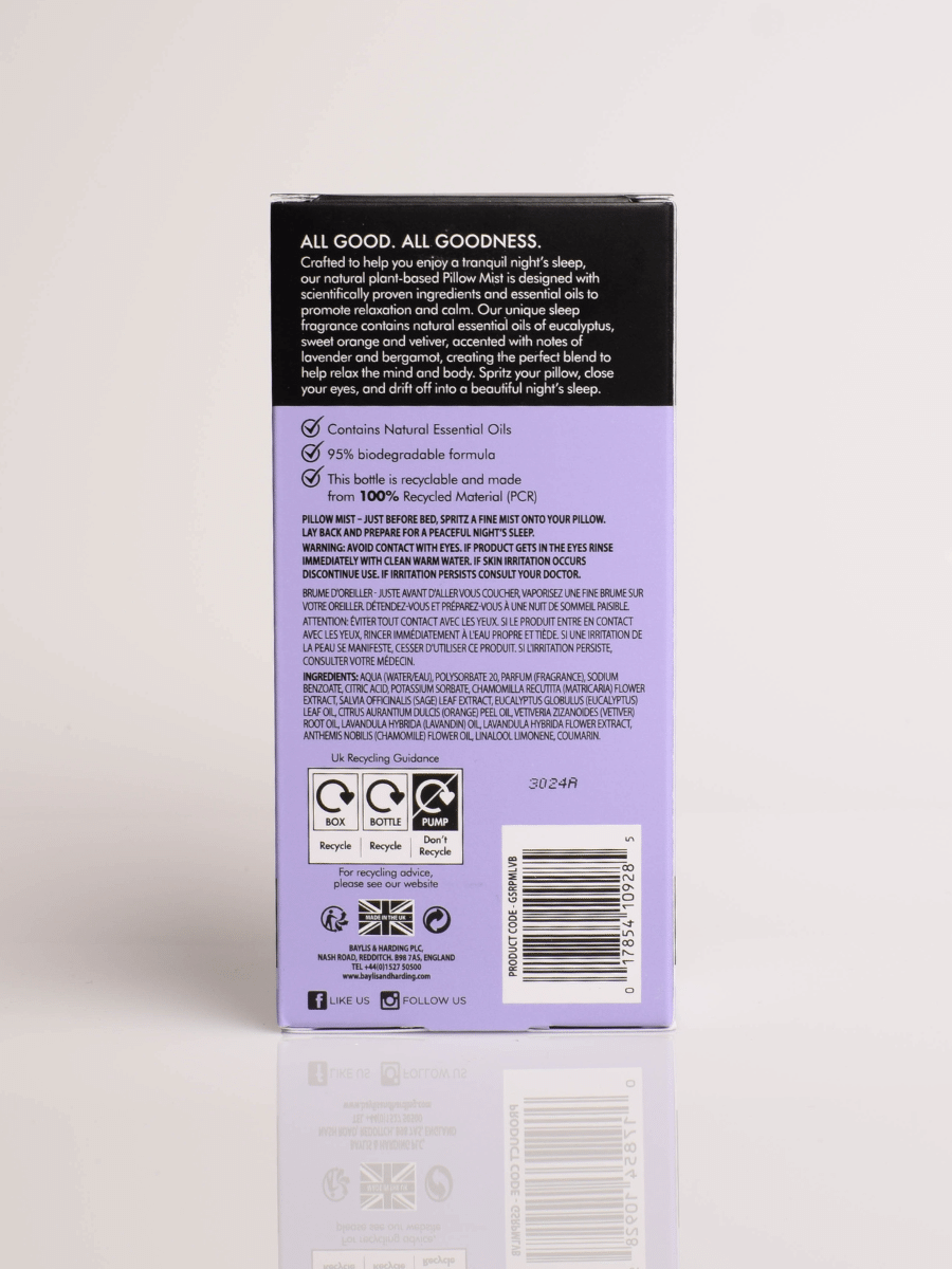 Sleep Lavender & Bergamot Putespray Vegansk