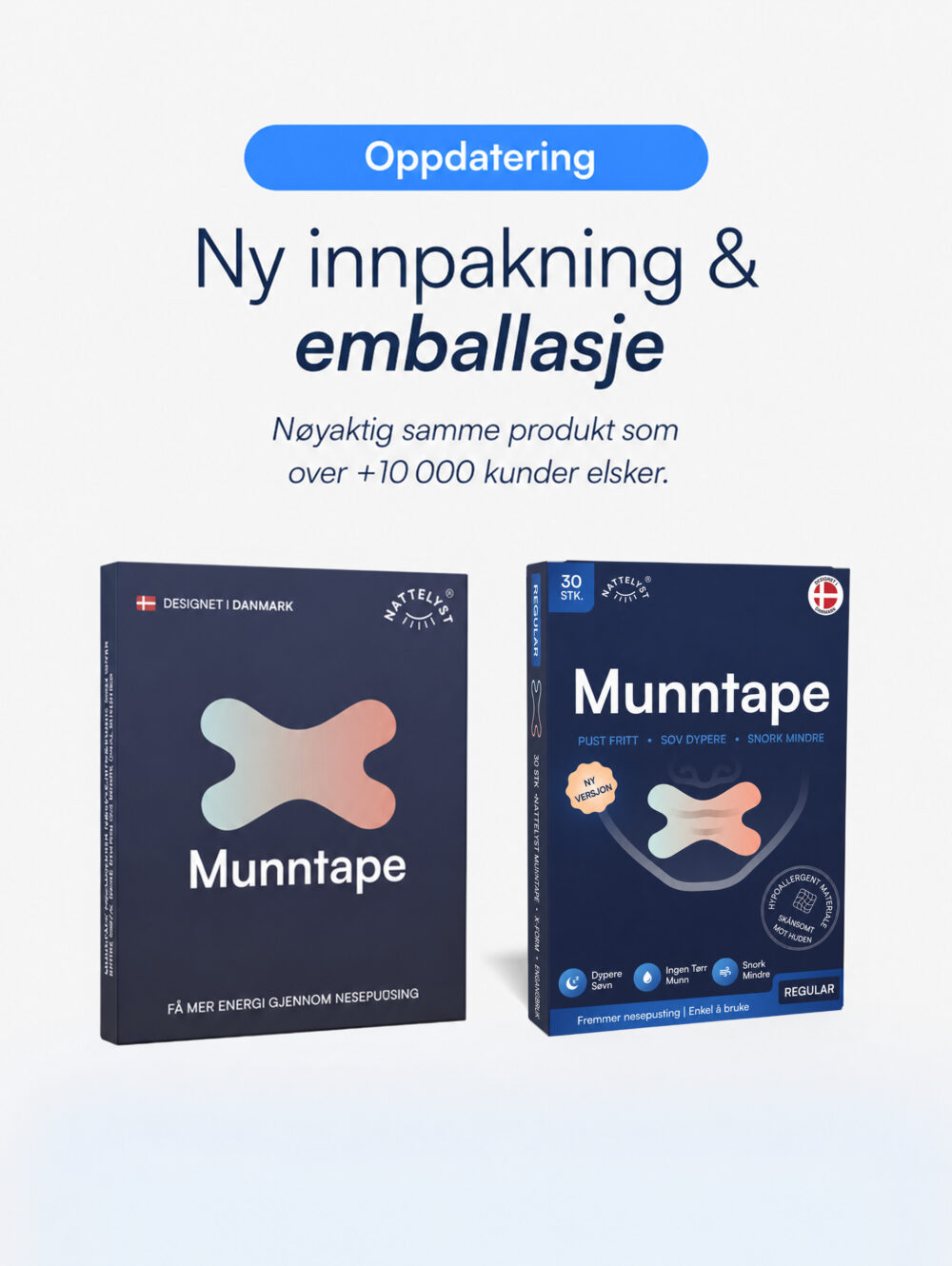 Nattelyst™ Munntape