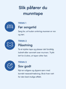 Nattelyst™ Munntape