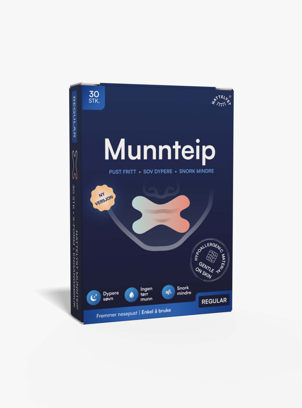 Nattelyst™ Munnteip