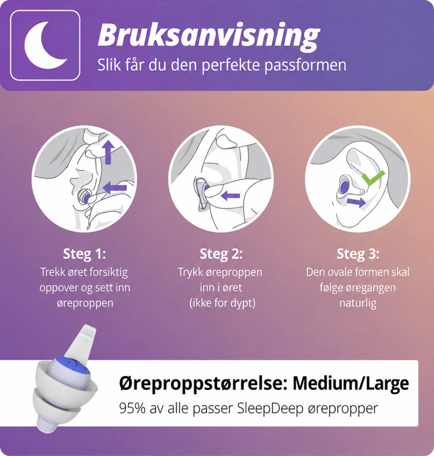 SleepDeep Ørepropper