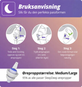 SleepDeep Ørepropper