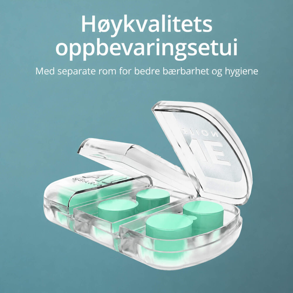 Silikonørepropper (6 stk.)