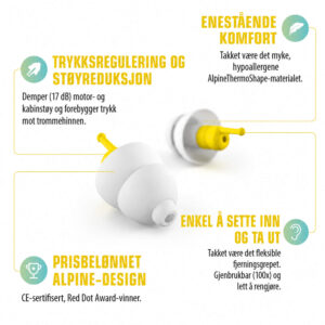 FlyFit (ørepropper for fly)