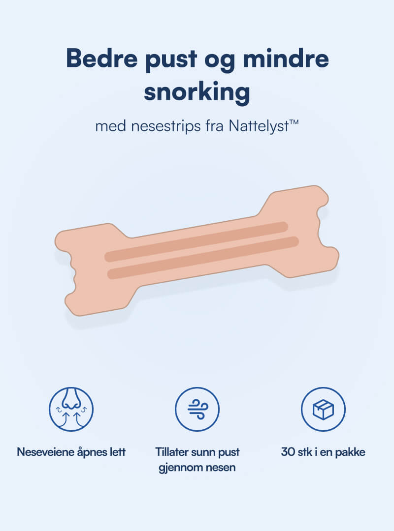 Nattelyst™ Nesestrips
