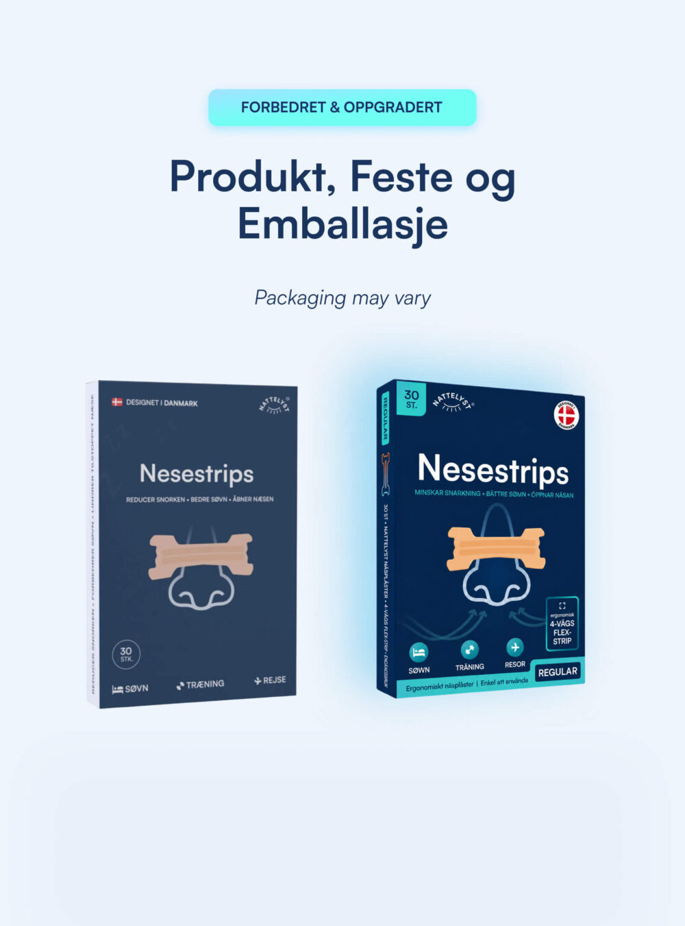 Nattelyst™ Nesestrips