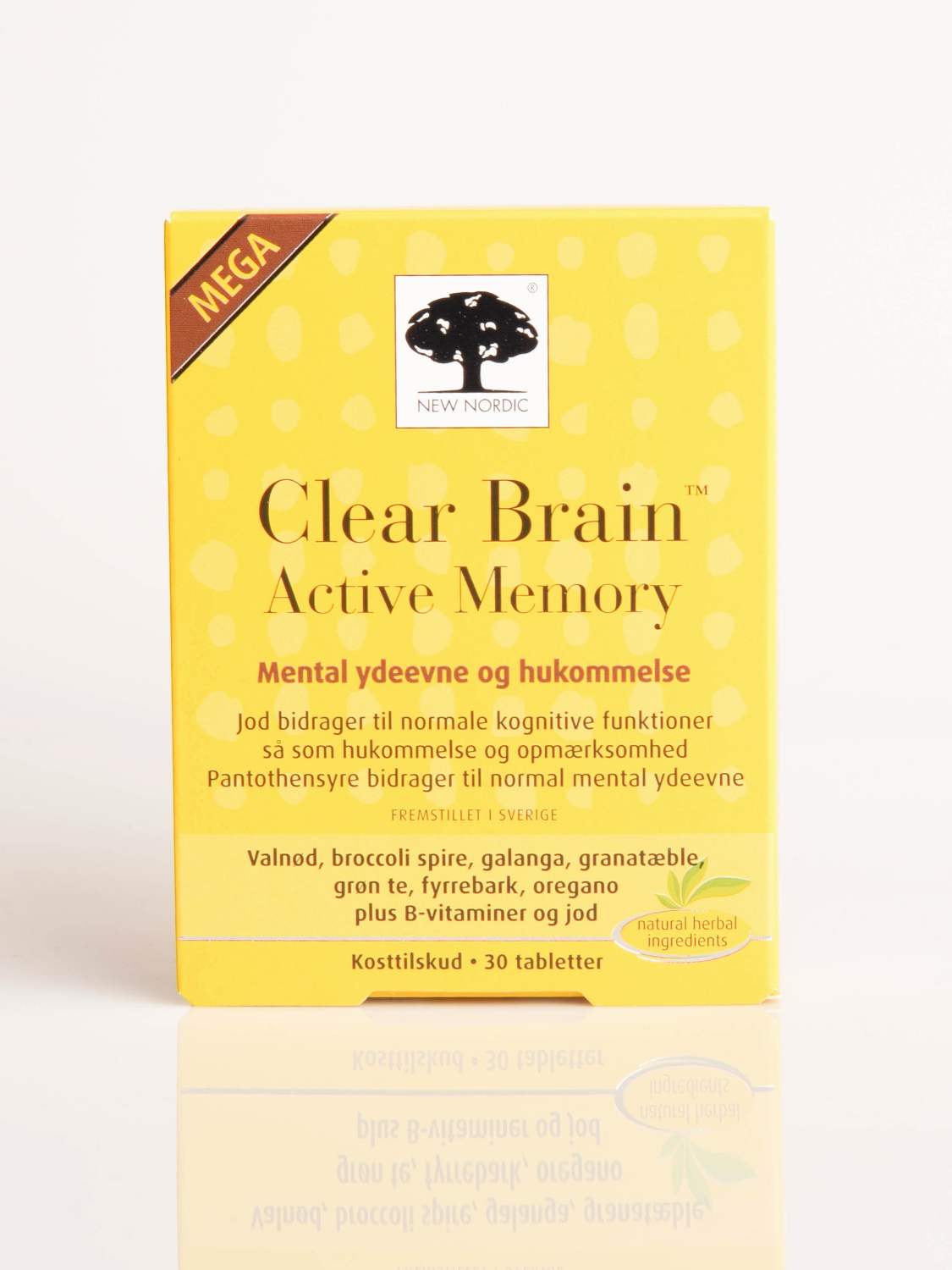 Clear Brain Aktiv Hukommelse Mega