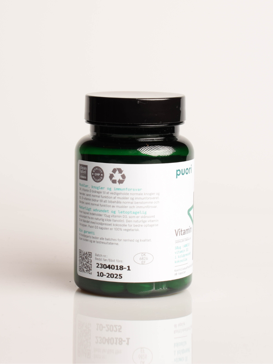 Vitamin D3 10mcg i kokosolje