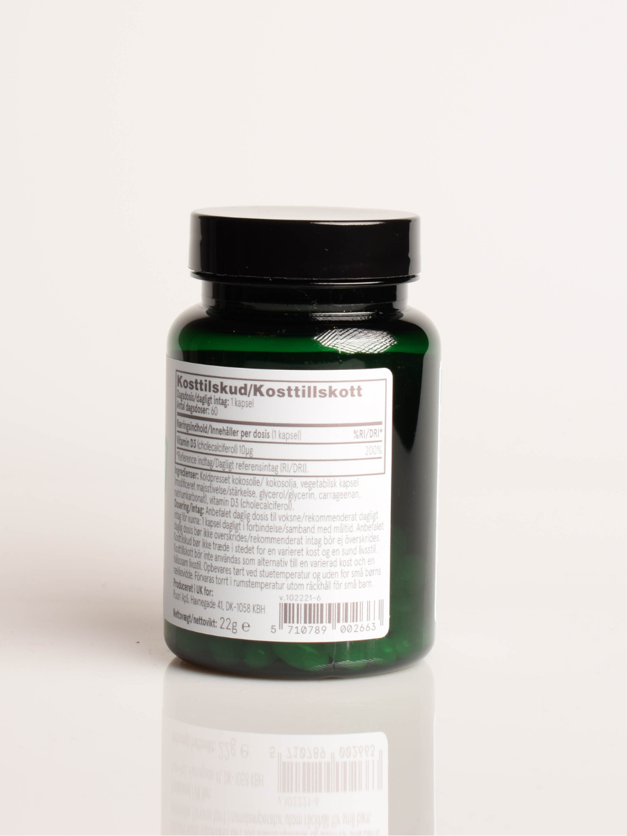 Vitamin D3 10mcg i kokosolje