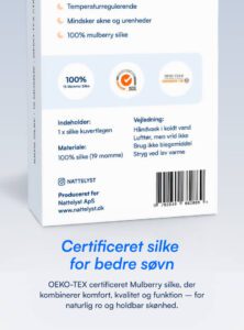 100% Morbærsilke Laken (OEKO-TEX) Beige
