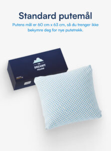 Dreamy Pute (Bambus & Memory Foam)