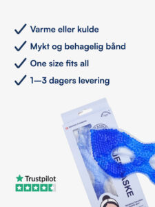 Øyemaske (kald og varm)