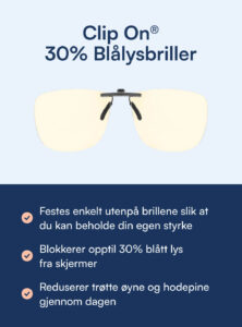 Clip On® - Blålysbriller