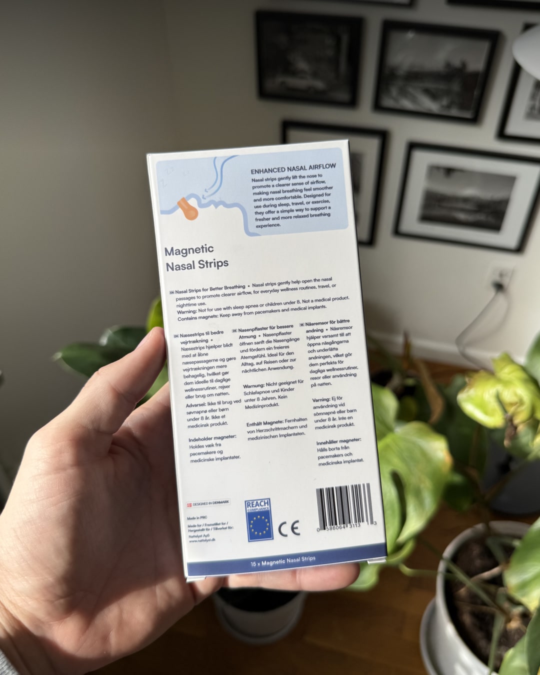 Magnetiske nesestrips (bedre pust) Nattelyst™