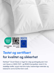 Helårsdyne Nattelyst™ (Økologisk bomull)