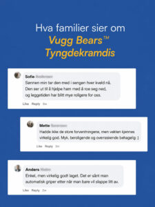 Mika (Oter Tyngdebamse) Vugg Bears™