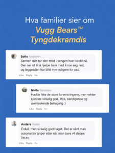 Benny (Grønn Drage Tyngdebamse) Vugg Bears™