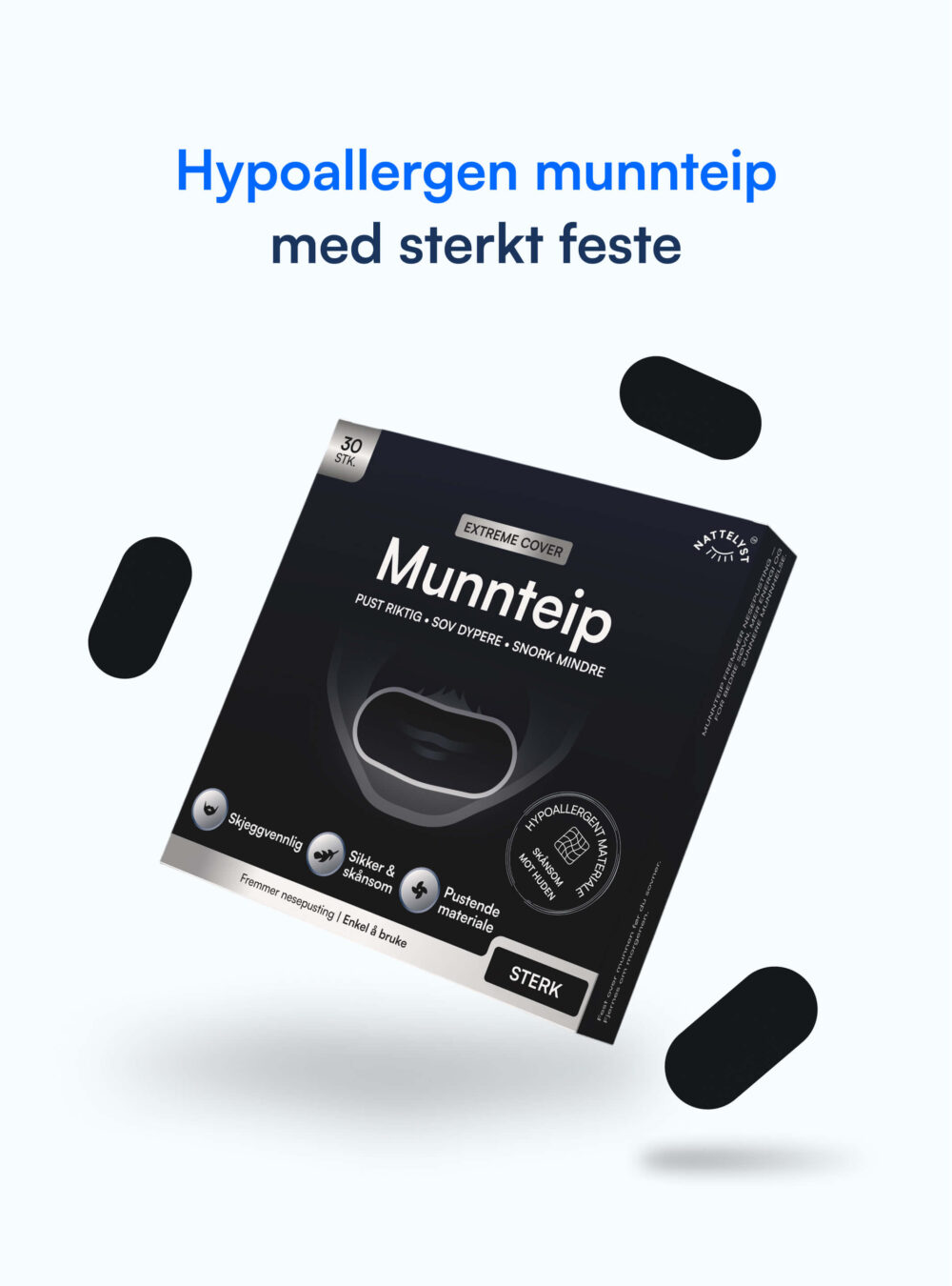 Nattelyst™ Munnteip Extreme