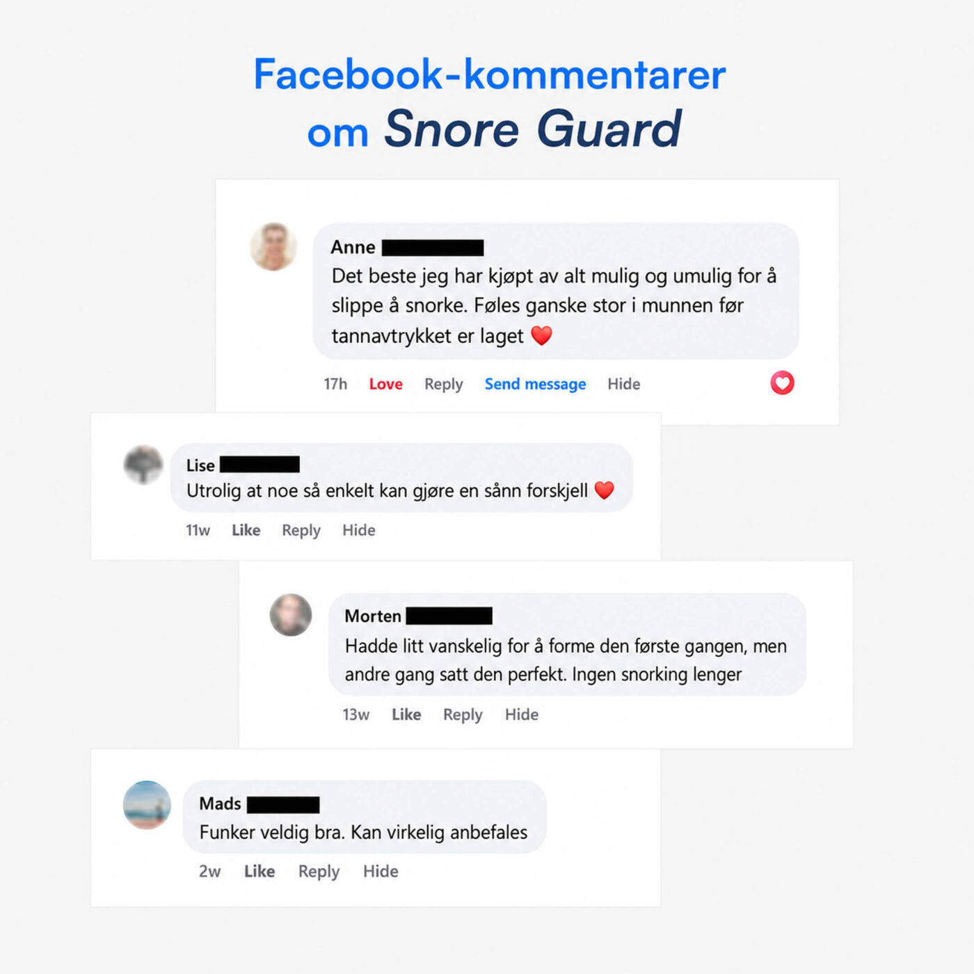 Snore Guard (Bittskinne mot snorking)