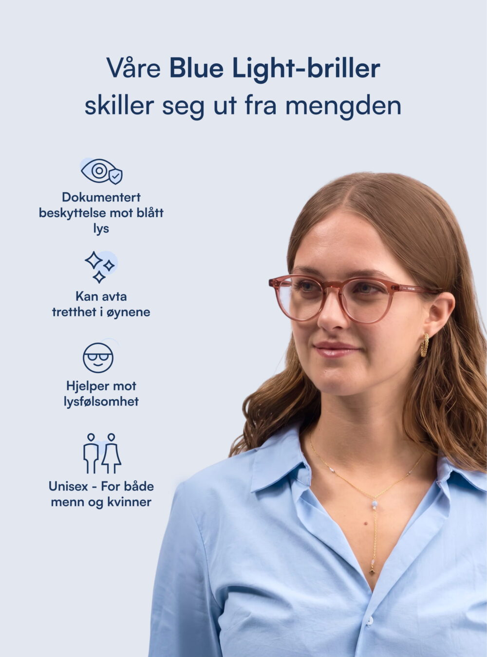 Amber Blålysbriller