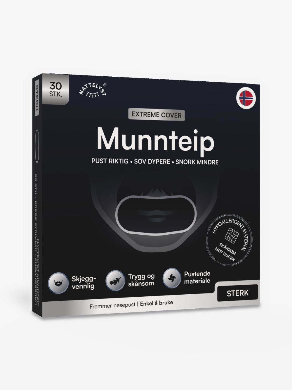 Nattelyst™ Munnteip Extreme