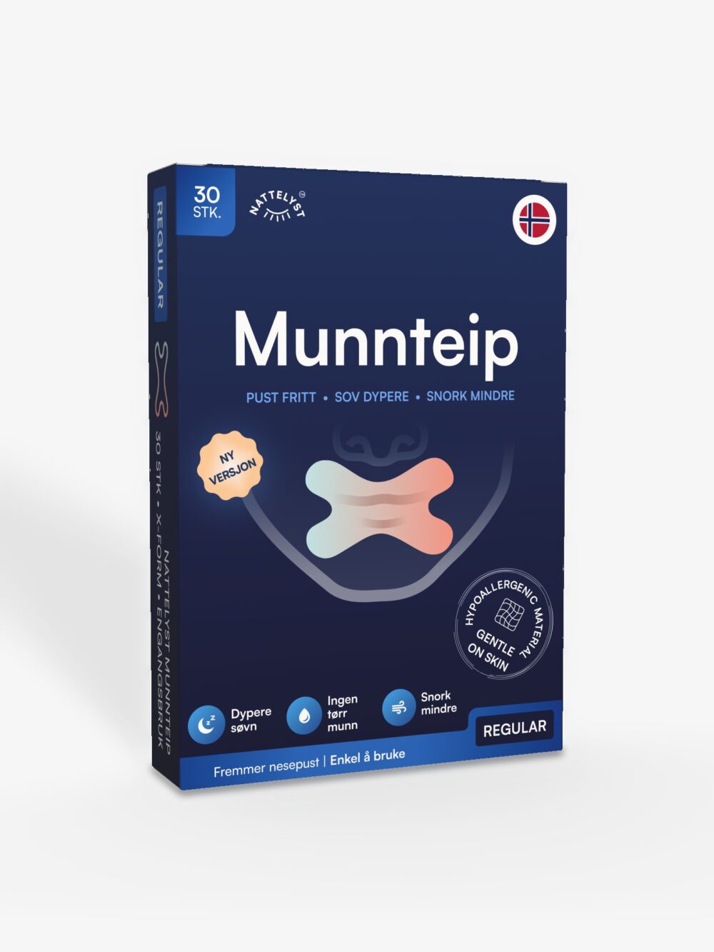 Nattelyst™ Munnteip